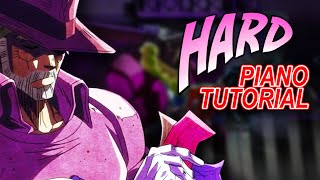 Video voorbeeld van "Last Train Home (JoJo's Bizarre Adventure: Stardust Crusaders Ending 2) - Piano Tutorial"