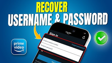 How To Recover Amazon Prime Username and Password on iPhone | Find Prime Video Username & Password