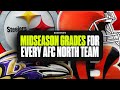 Midseason Grades for EVERY AFC North team: Steelers, Ravens, Bengals, and Browns
