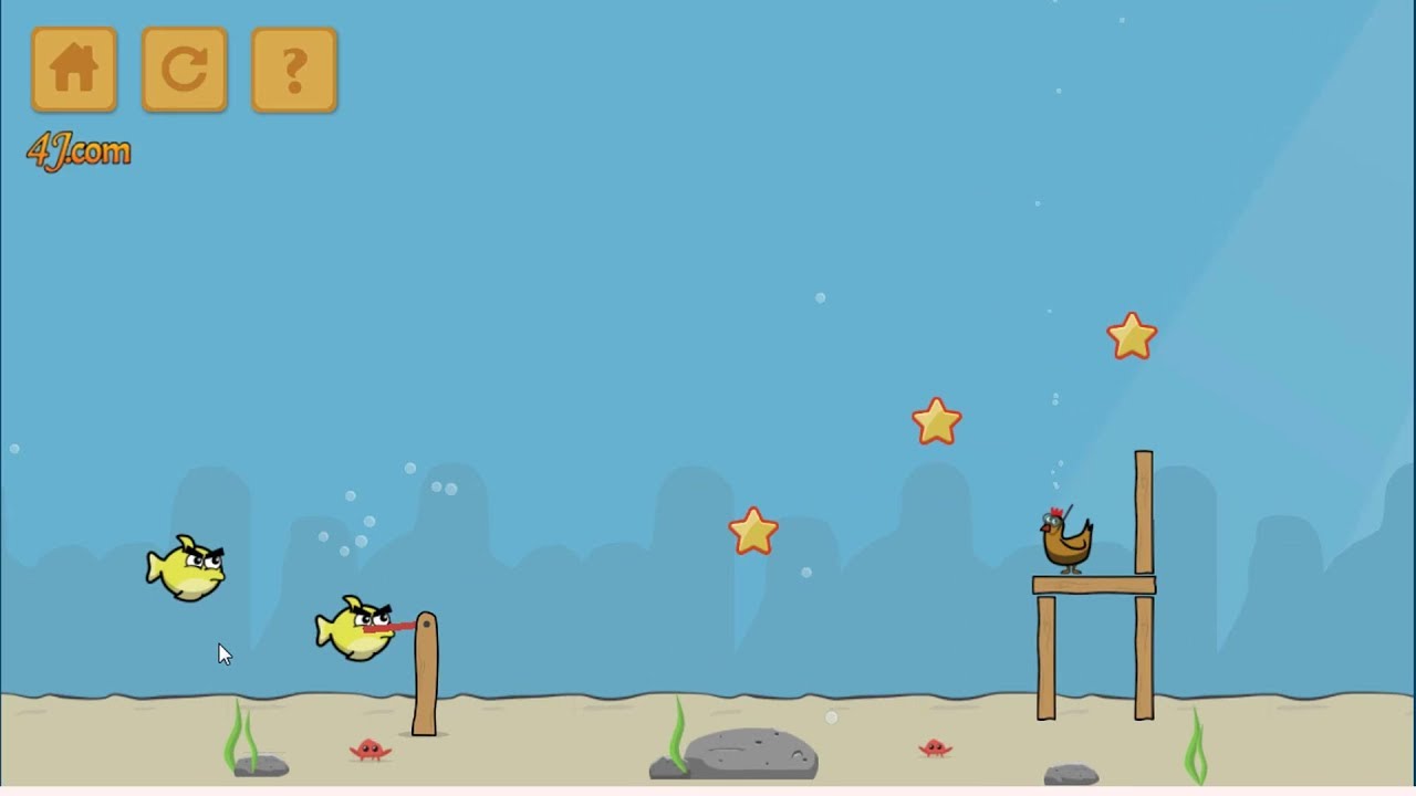 How to play angry fish game | Free online games | MantiGames.com