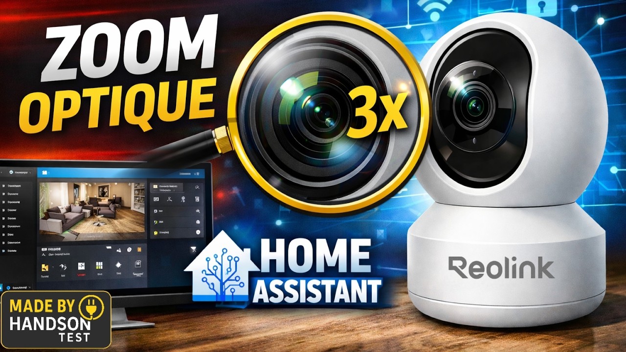 Zoom Optique 4K + Home Assistant ! Test de la Reolink E1 Zoom