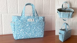 DIY bag  sewing　トートバッグの作り方　Sac de bricolage　DIY包　DIY-Tasche　กระเป๋าทำเอง　Borsa fai da te　DIY 가방 by cherry blossoms 37,112 views 2 years ago 21 minutes