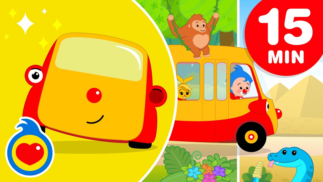 My Car Tuni Songs About Vehicles ♫ Plim Plim Pre K Nursery Rhymes