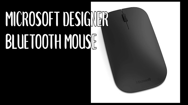 Microsoft designer bluetooth mouse black review năm 2024