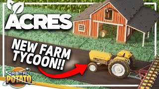 NEW Automation Farm Tycoon!! - ACRES - Minimalist Management Tycoon
