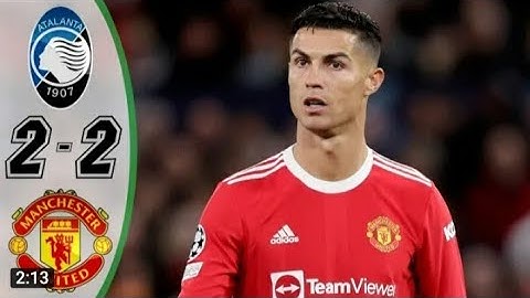 ملخص مباراة أتلانتا ضد مانشستر يونايتد 2-2 man vs ata
