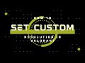 How to Set Custom Resolution in Valorant - Guide to Beginners