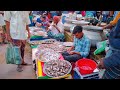 Today's Fish Market In Winter Morning 15/10/203 | Hilsha Fish Price Only 800 Taka | Today Vlogs