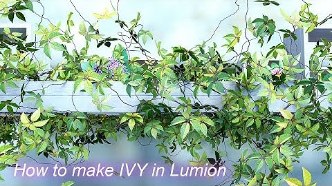 How to make IVY in Lumion | Vines, Creeper & Climbing Plants in Lumion | Lumion Tutorial in Hindi