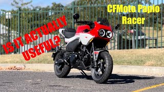 Do MiniBikes Make Any Sense? | CFMoto Papio Racer