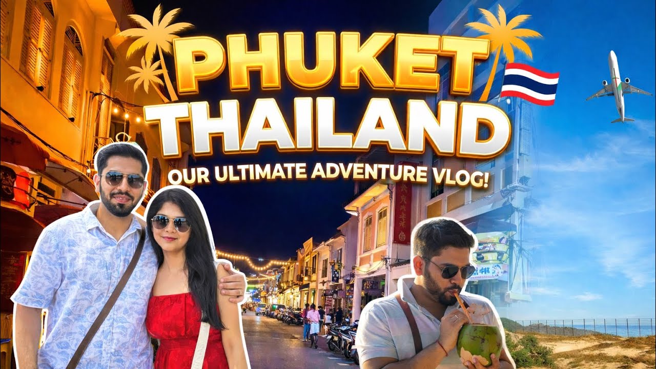 This Beach is a MUST in Phuket!🇹🇭| Mai Khao Beach Phuket🌴| Old Town Market Experience 