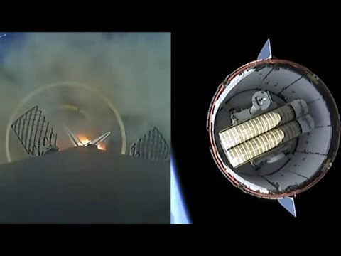 SpaceX CRS-22 launch and Falcon 9 first stage landing