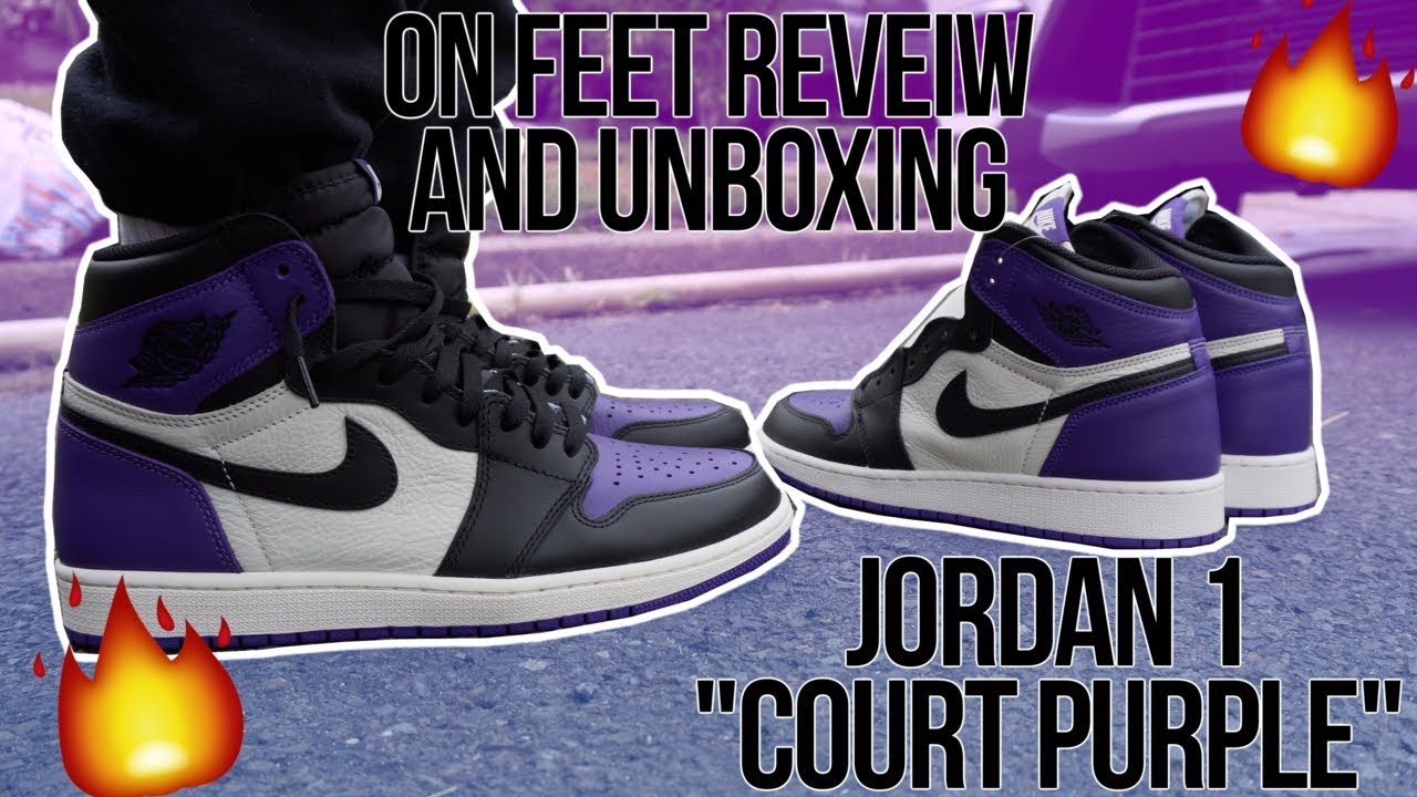 jordan court purple gs