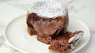 🍫🍫Molten Chocolate Cake｜Fondant au Chocolat｜PERFECT Recipe ｜熔岩巧克力蛋糕