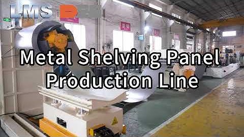 Metal Shelving Panel Making Bending Machine