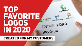 My Top Favorite Logos That I Created For My Customers in 2020