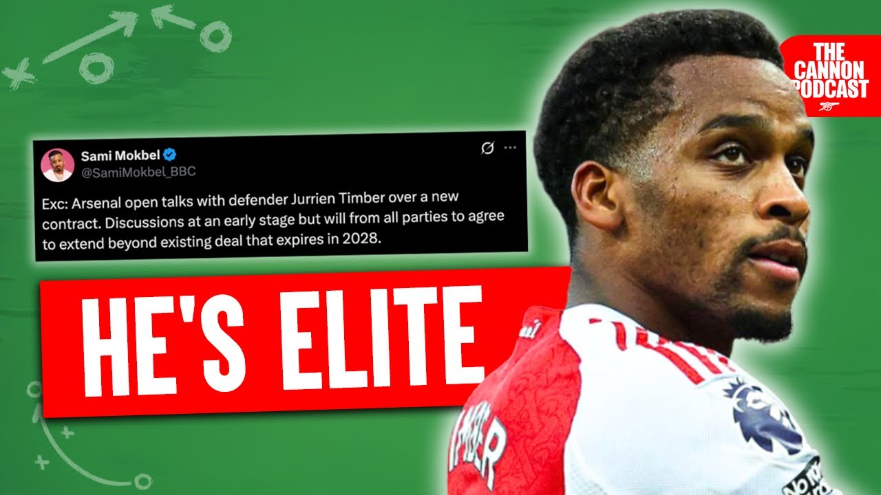 Юрьен Тимбер остаётся в «Арсенале»