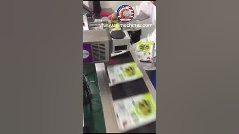 Automatic high speed empty plastic bag pouch laser printing coding machine