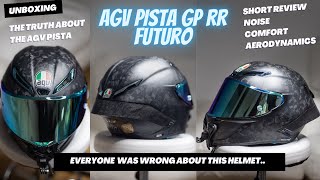 The AGV PISTA GP RR FUTURO : Unboxing and Review