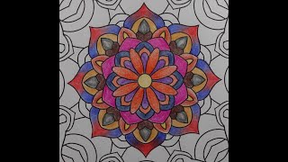 Random Colour Generator Challenge!! In Colouring Heaven Magazine Patterns