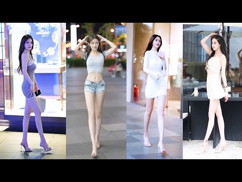 Mejores Street Fashion Tik Tok 2021 | Hottest Chinese Girls Street Fashion Style 2021 Ep.91