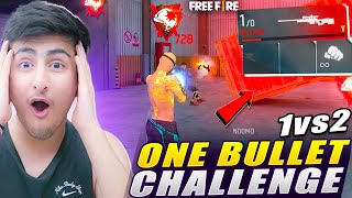 1 Vs 2 In One Bullet Challenge In Lone Wolf - Garena Free Fire