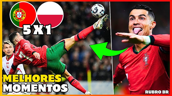 PORTUGAL 5 X 1 POLÔNIA COM DIREITO A GOLAÇO DO CRISTIANO RONALDO DE VÔLEI| Melhores momentos