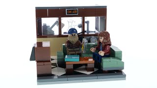 Stranger Things Die WSQK Radio Station - LEGO Icons 40891 Speed Build