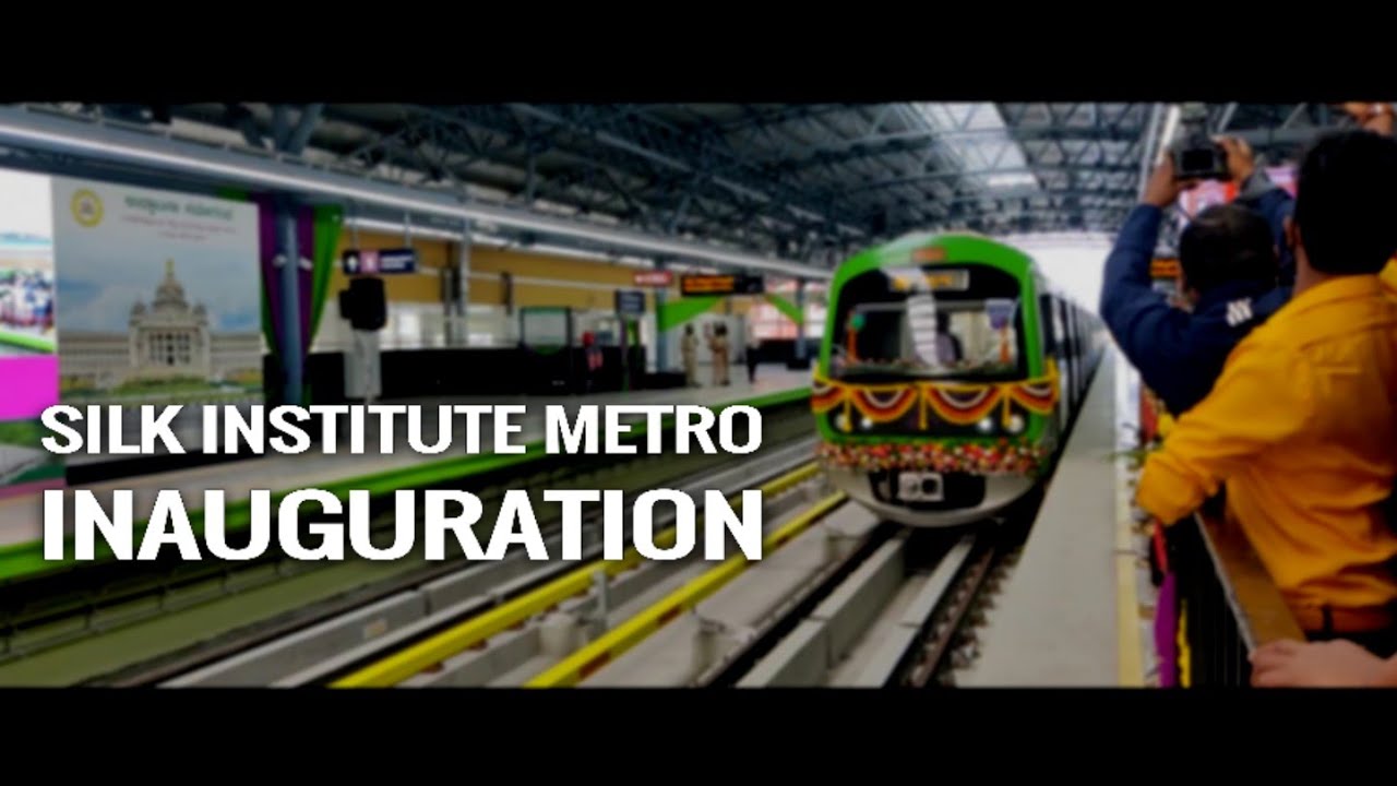Silk Institute (Anjanapura) Metro Inauguration Cinematic Video || Namma Metro Phase-2 || MRB