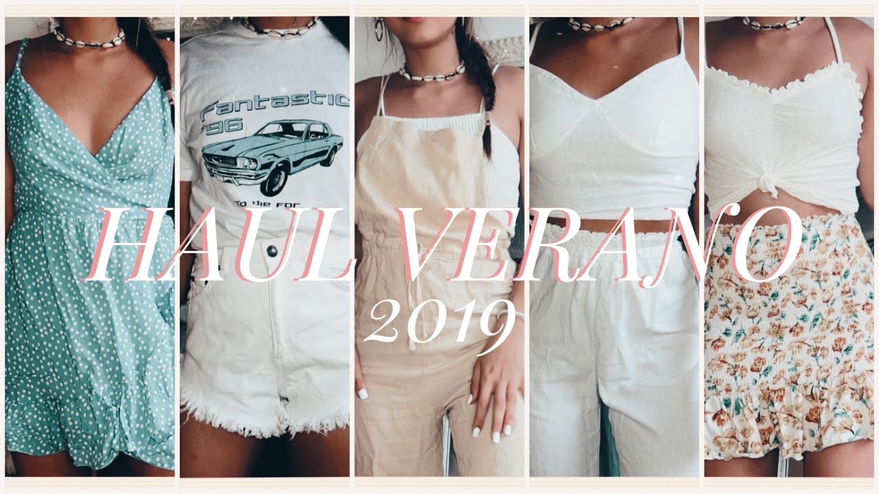 El HAUL de VERANO más grande {try-on} | Brandy Melville, Bershka, ASOS, UO, Subdued... | @CLAKOVI