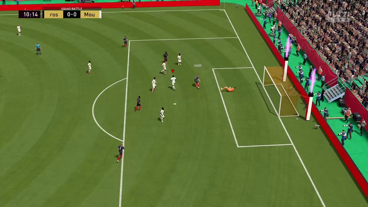 Excellent assist by Varane - Fifa 21 Derp Edition