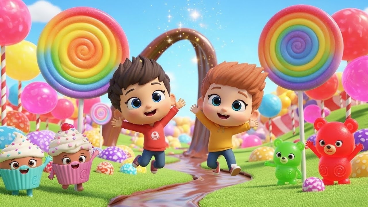 Sugar Rush Surprise 🍭 | Fun Nursery Rhymes & Kids Songs | Toddlers Cartoon: