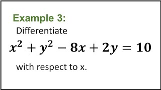 Implicit Differentiation Example 3 #calculus #basiccalculus #derivatives #differentialcalculus