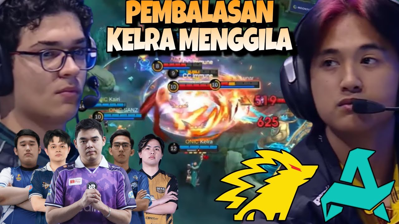 DEATH SONATA FROM KELRAAAA !! MAMPUS KELRA NGAMUK COK !! ONIC VS AURORA MATCH 2 - EWC MLBB 2026