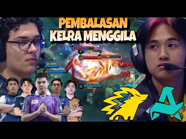 DEATH SONATA FROM KELRAAAA !! MAMPUS KELRA NGAMUK COK !! ONIC VS AURORA MATCH 2 - EWC MLBB 2026