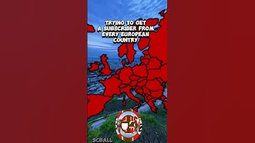 Trying to get a subscriber from every European country day 1