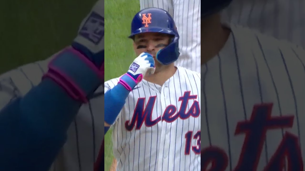 Luis Torrens smashes a two run homer 💪 #mets #mlb #baseball #sports #highlights #shorts #nationals