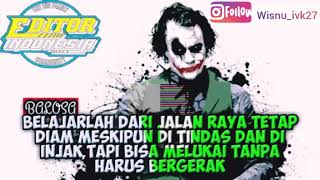 Diam bukan berarti pengecut