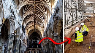 Archaeologists Find Something Strange Under England's Exeter Cathedral