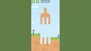 Slice the save game funny moment hard level 18 #games #viralshort #shorts