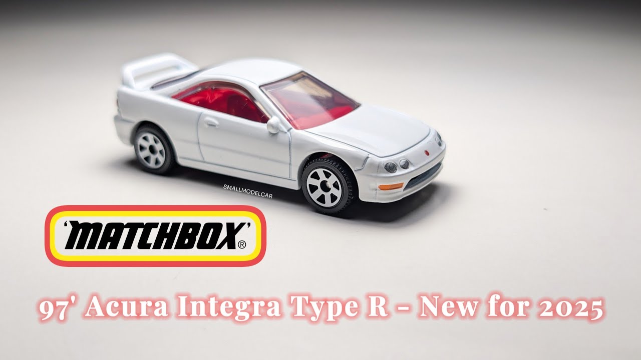 Matchbox 97' Acura Integra Type R - New For 2025 - YouTube