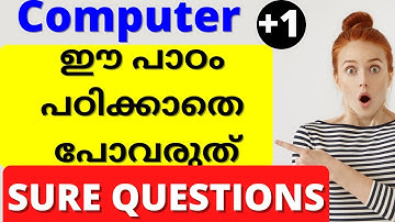 Chapter-6 |Part 1|Plus One Computer Science | Computer Application | Focus Area Based Tutorial | c++