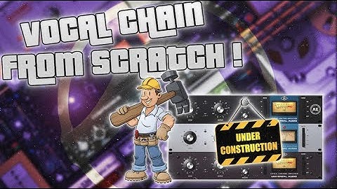 How To BUILD A Rap Vocal Chain From SCRATCH 👷🏽| Mixing Hip Hop Vocals using UAD Spark Plugins