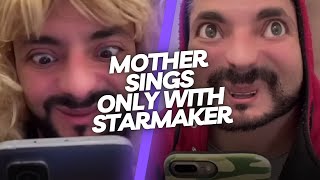 Mercuri_88 Official TIKTOK - Mother sings only with Starmaker