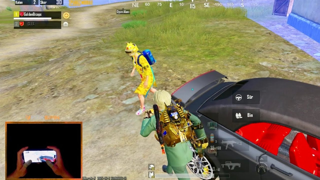 O BIÇAĞI BİR TARAFINA SOKARIM DEDİ