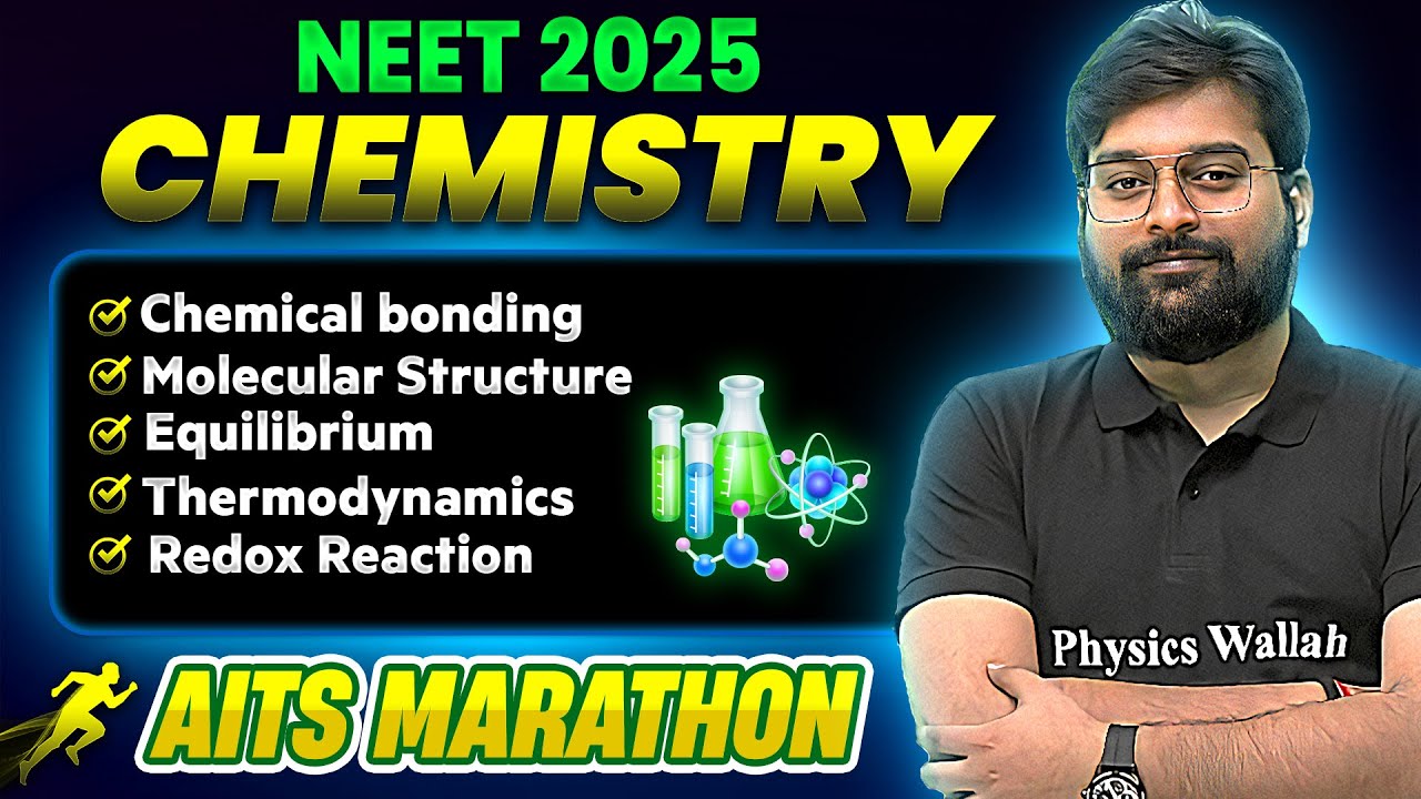 Complete CHEMISTRY in 1 Shot | NEET 2025 | Part 1 | Class 11th Arjuna | AITS Marathon