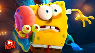 The SpongeBob Movie: Sponge on the Run (2020) - The Suit of Armor Fight Scene | Movieclips