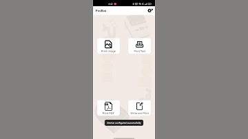 PosBox Printer App Connection