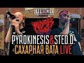 ЭКСЛЮЗИВ! Pyrokinesis & Sted.D. - Сахарная Вата LIVE on Rhymes Show Ep. 2