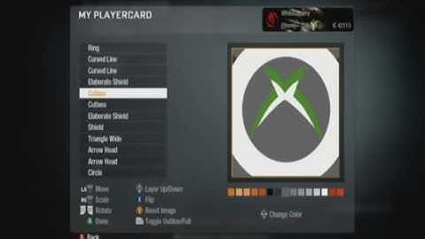 Black Ops Emblem Tutorials: Xbox 360 Logo Part 2